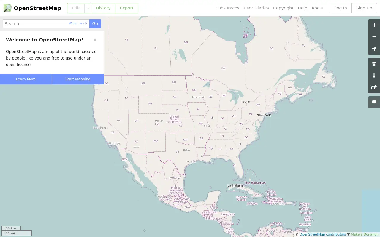 openstreetmap.org in 2014