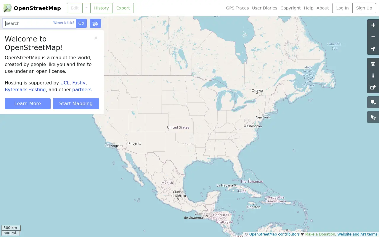 openstreetmap.org in 2022