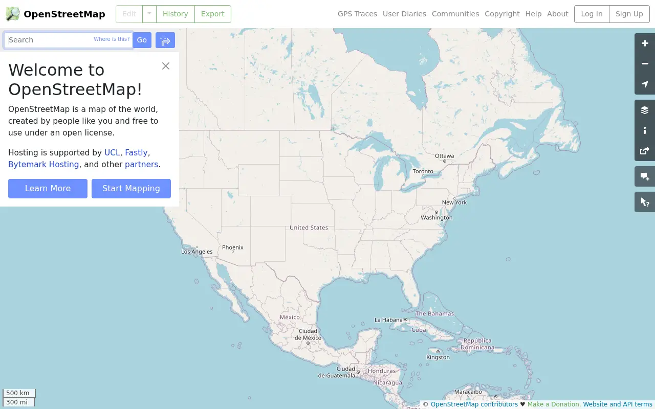 openstreetmap.org in 2023
