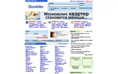 rambler.ru in 2005