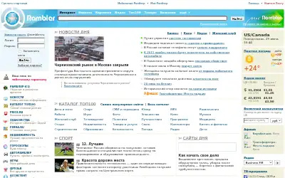 rambler.ru in 2009