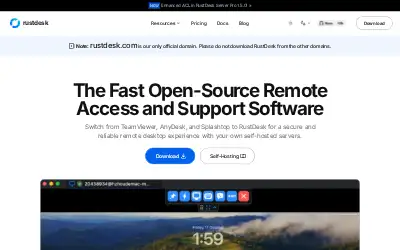 rustdesk.com in 2025