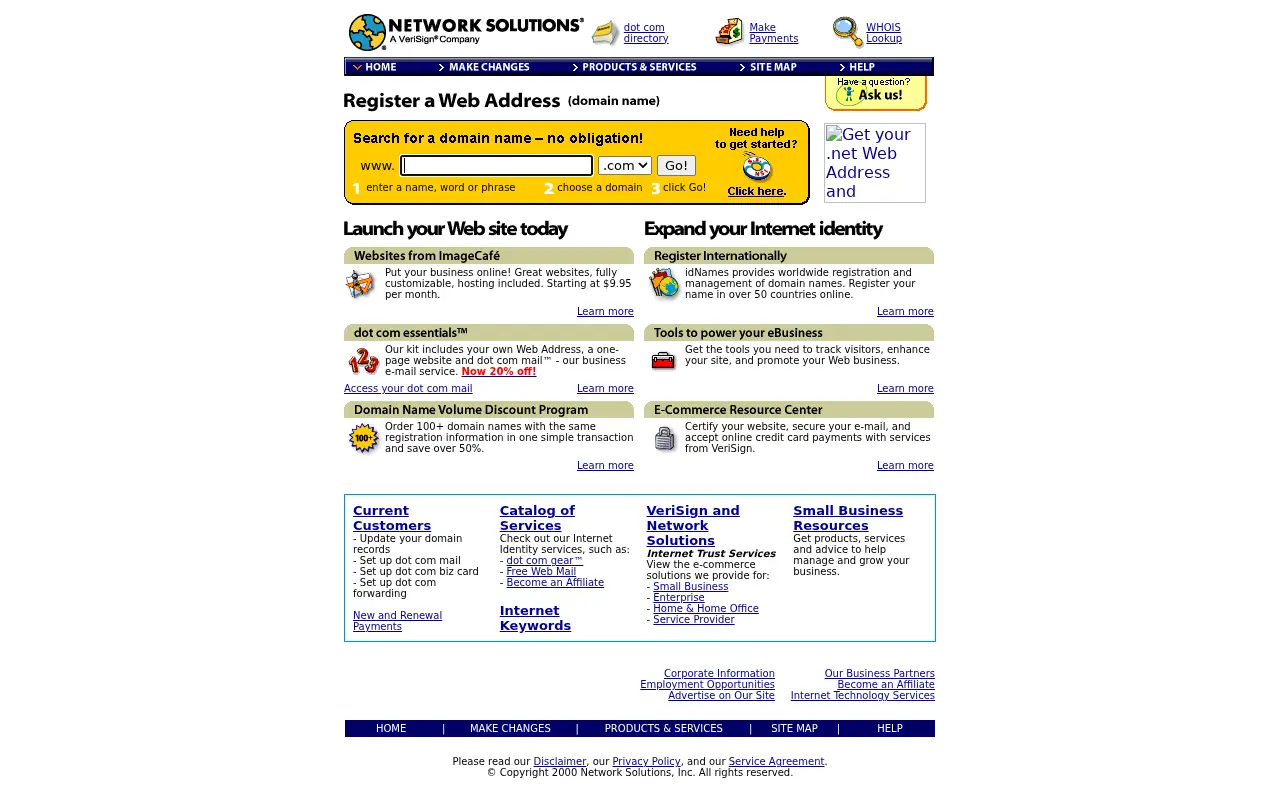 worldnic.com in 2000