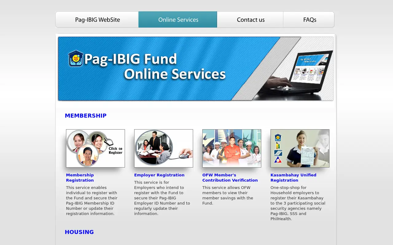 pagibigfundservices.com in 2016