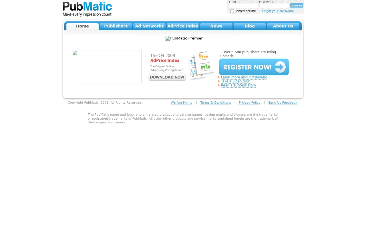 pubmatic.com in 2009