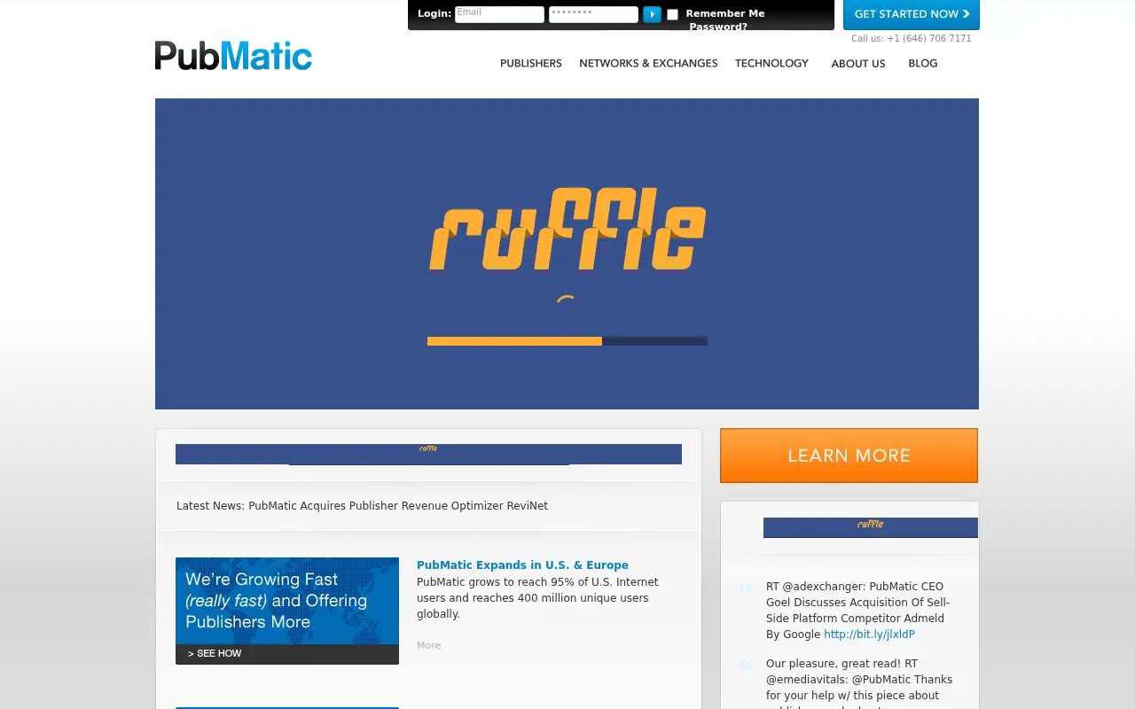 pubmatic.com on June 29, 2011