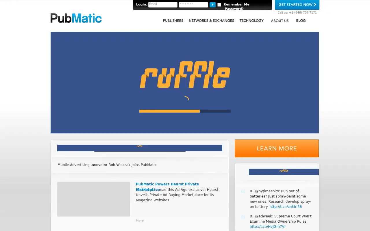 pubmatic.com on July 2, 2012