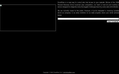 cloudflare.com in 2009