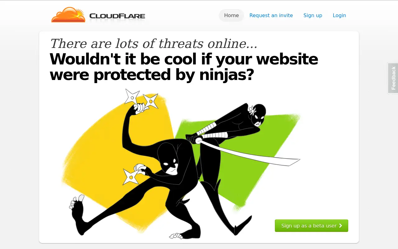 cloudflare.com on June 12, 2010