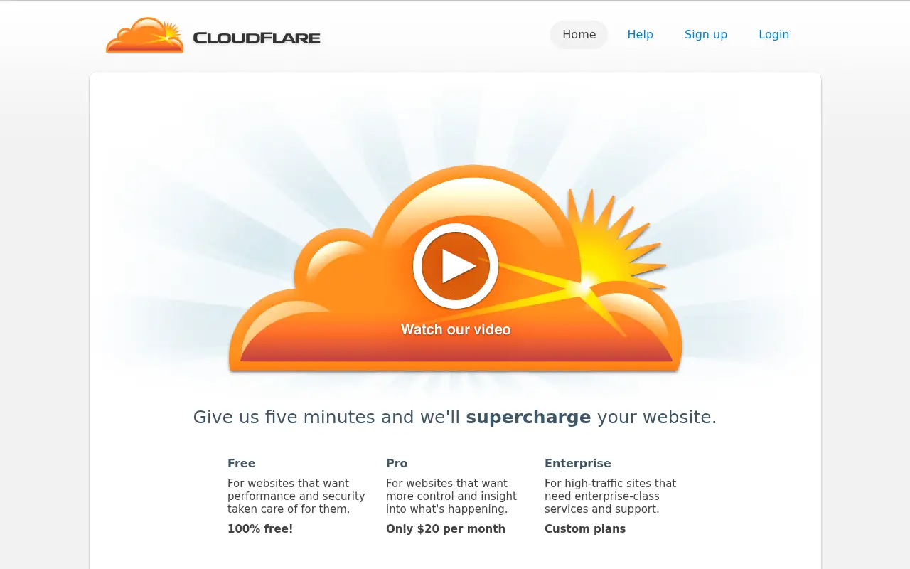 cloudflare.com on July 2, 2011