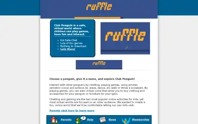 clubpenguin.com in 2005