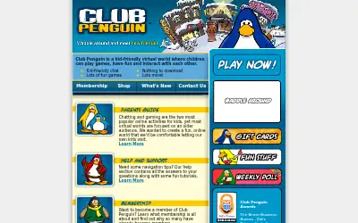 clubpenguin.com in 2007