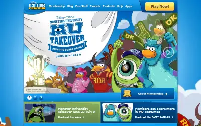 clubpenguin.com in 2013