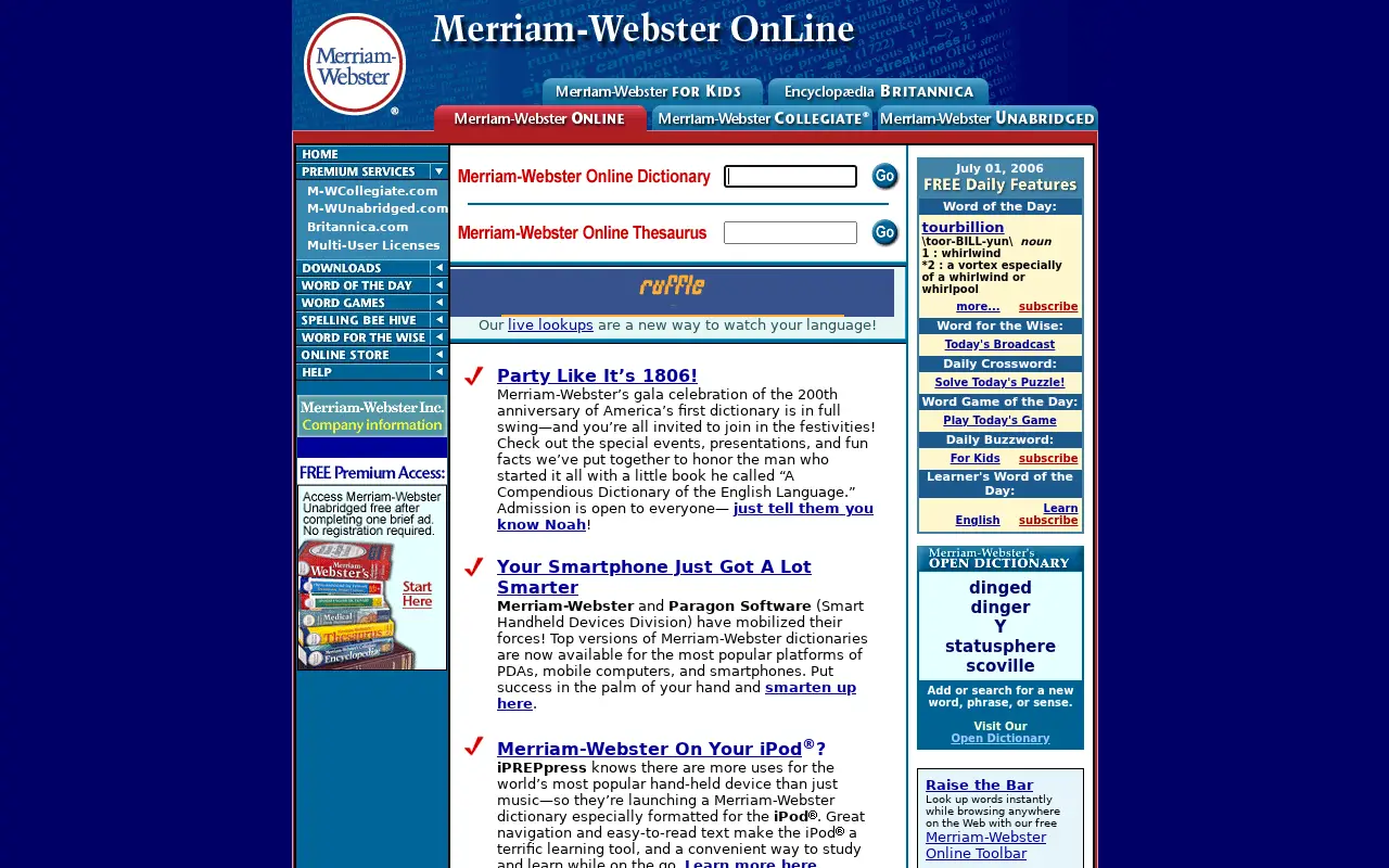 merriam-webster.com in 2006