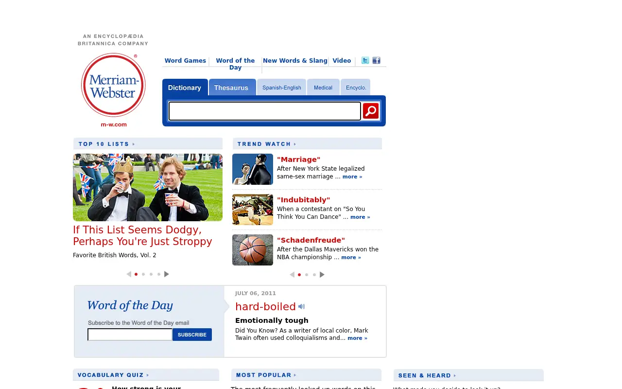 merriam-webster.com in 2011