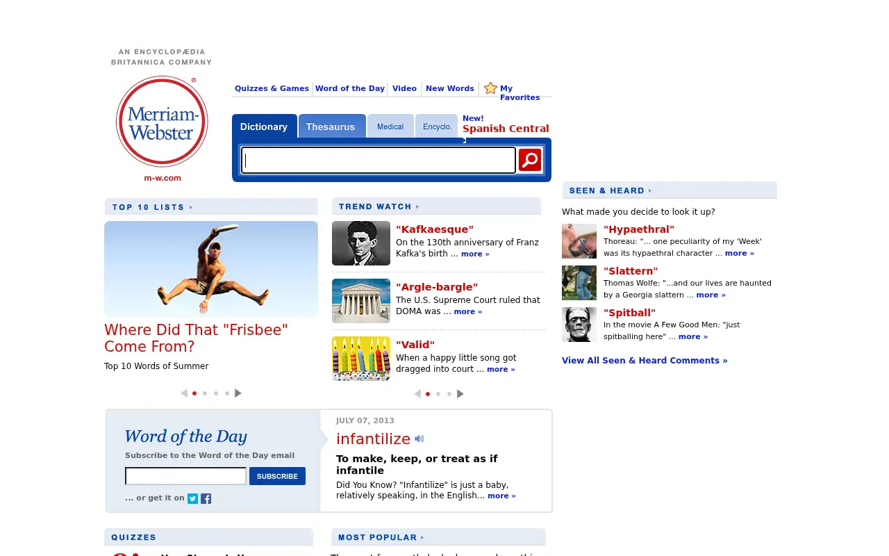 merriam-webster.com in 2013