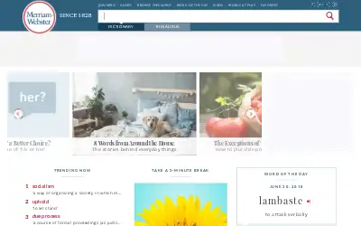 merriam-webster.com in 2018
