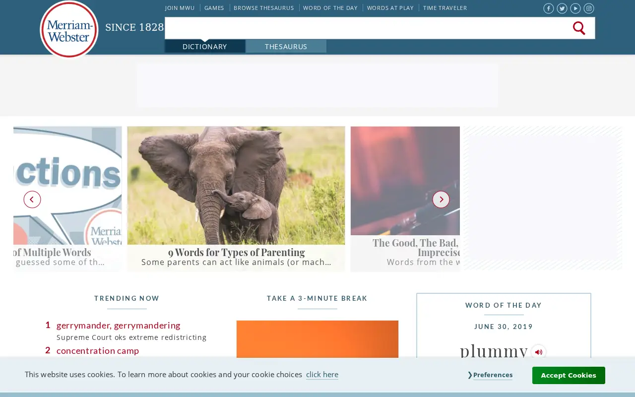 merriam-webster.com in 2019