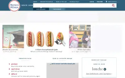 merriam-webster.com in 2020
