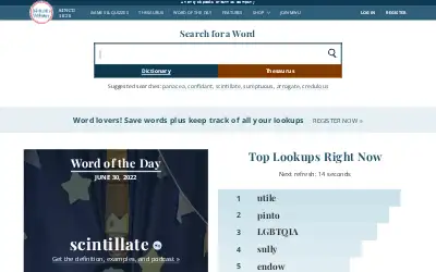 merriam-webster.com in 2022