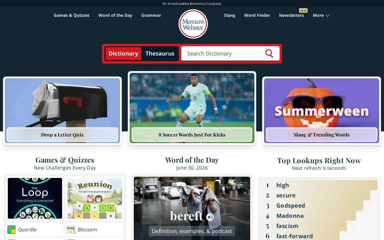 merriam-webster.com in 2026