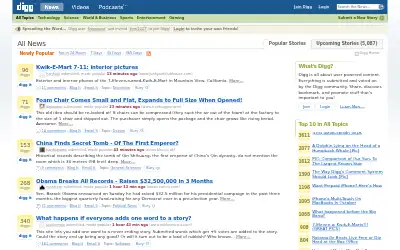 digg.com in 2007