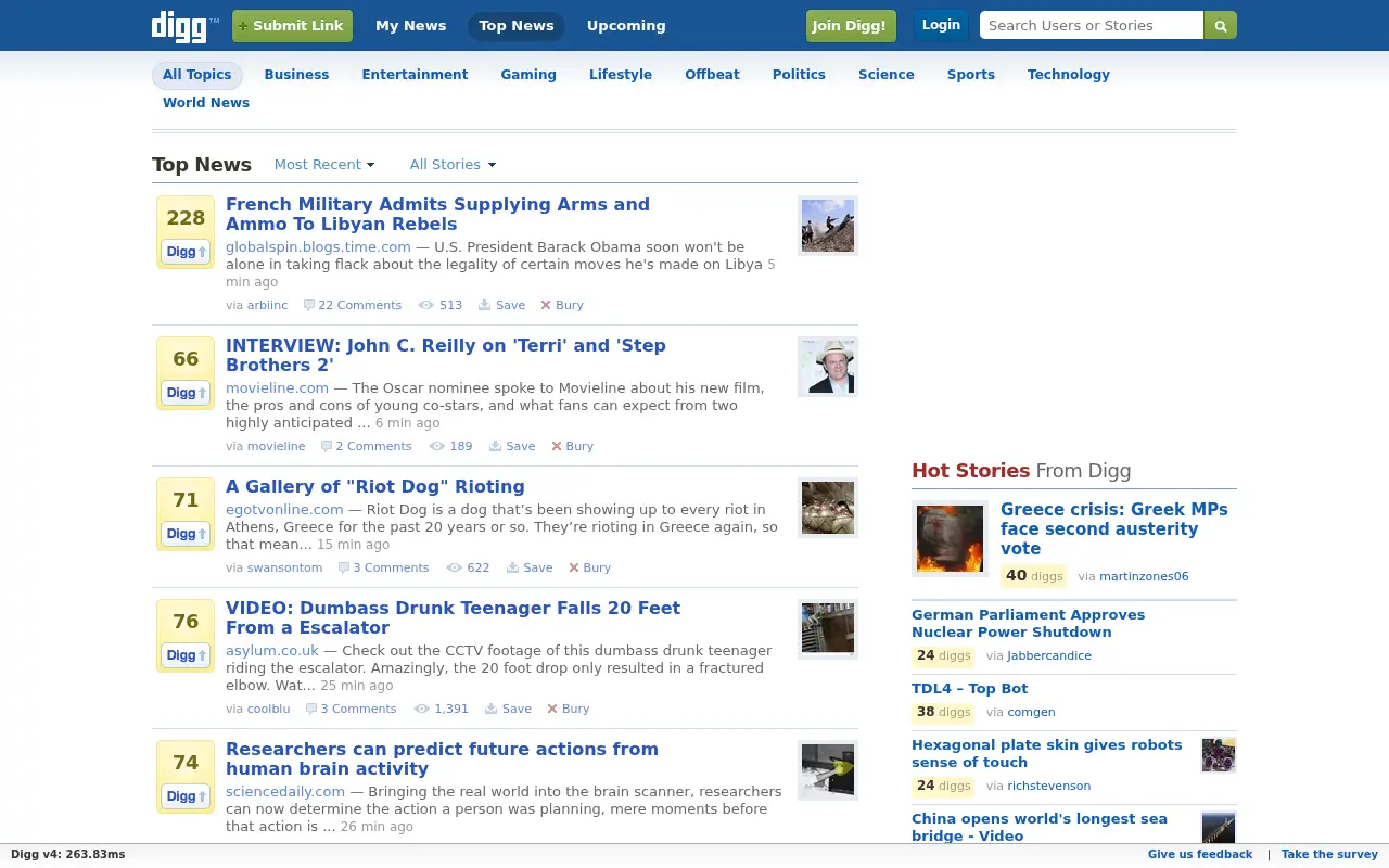 digg.com on June 30, 2011