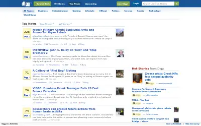 digg.com in 2011