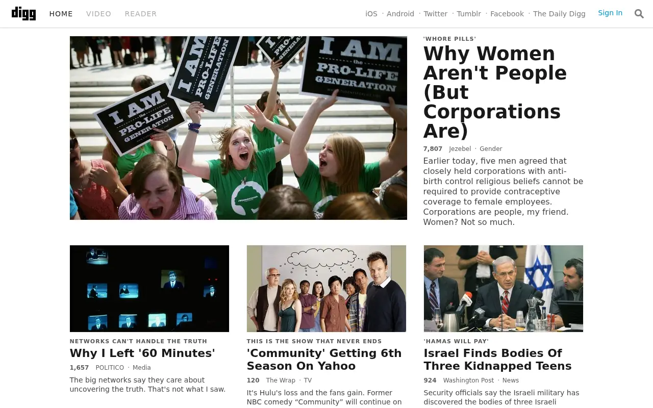 digg.com in 2014