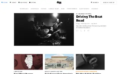 digg.com in 2017