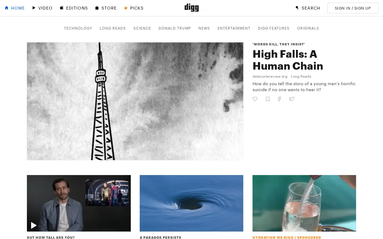 digg.com in 2019