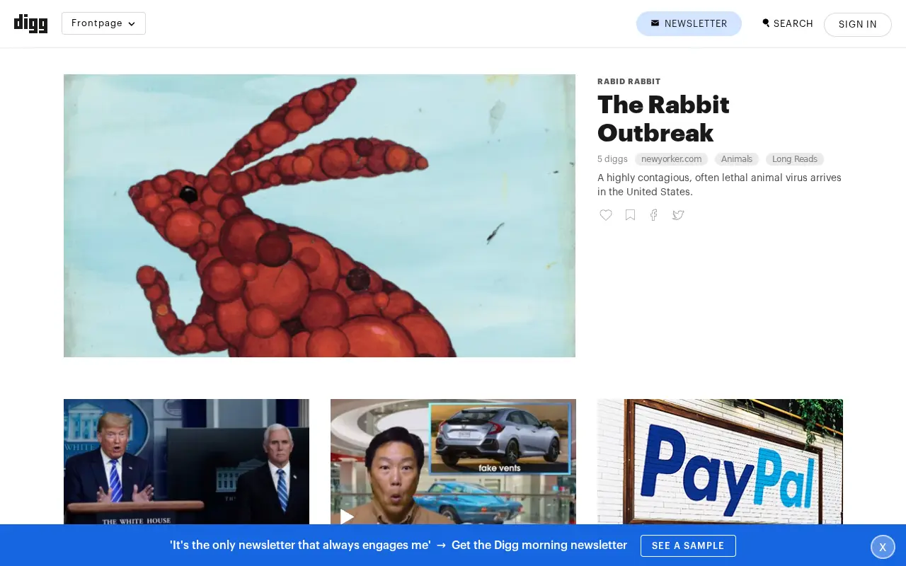 digg.com in 2020
