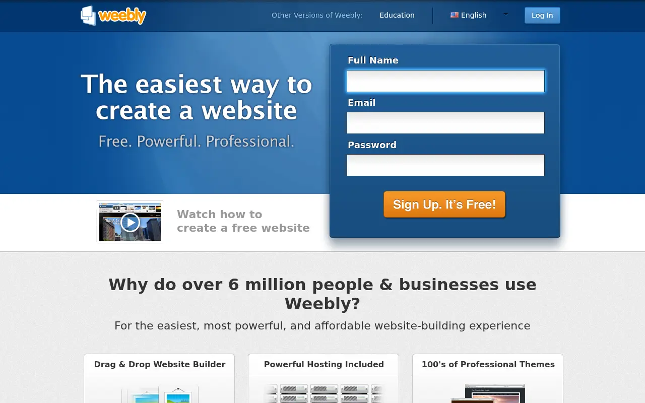 weebly.com in 2011