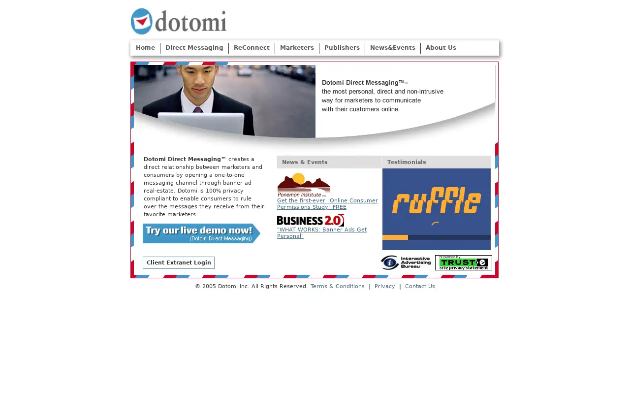 dotomi.com on July 6, 2005
