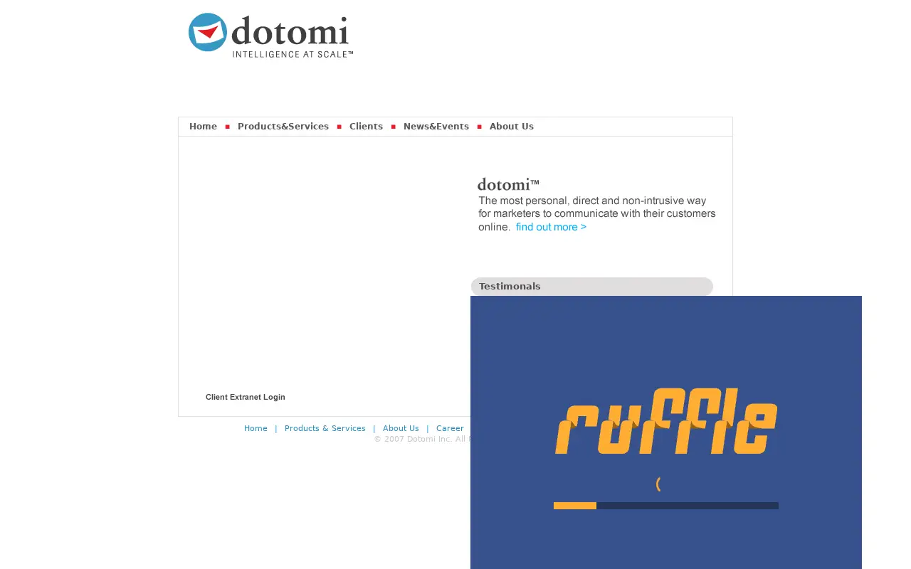 dotomi.com on July 7, 2007