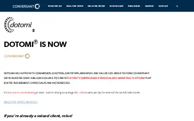 dotomi.com in 2018