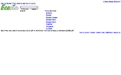 ecosia.org in 2009