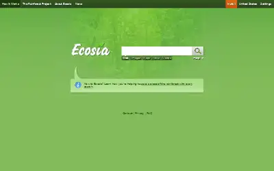 ecosia.org in 2010