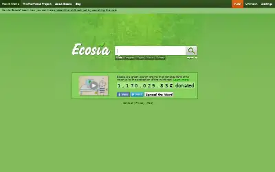 ecosia.org in 2012