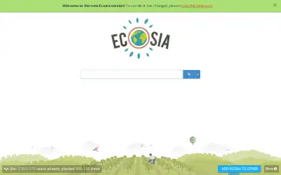 ecosia.org in 2014