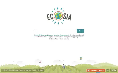 ecosia.org in 2015