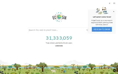 ecosia.org in 2018