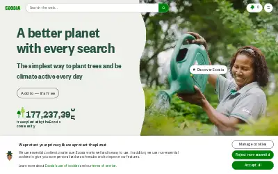 ecosia.org in 2023