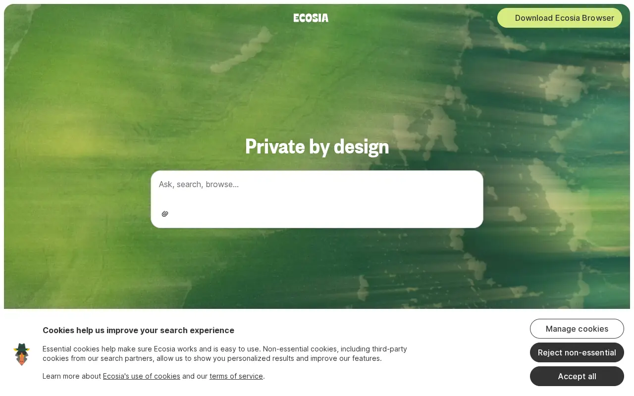 ecosia.org in 2026