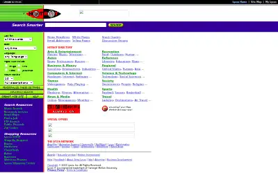 hotbot.com in 2001