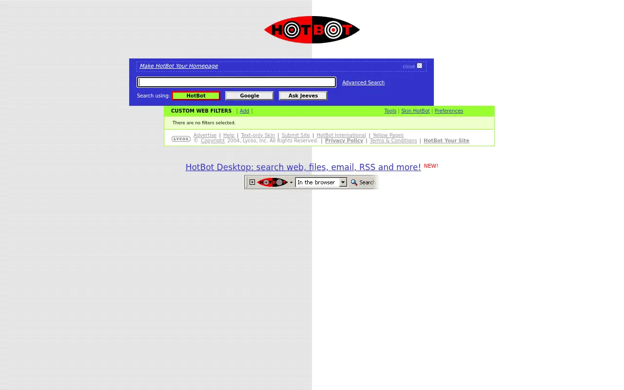 hotbot.com in 2004