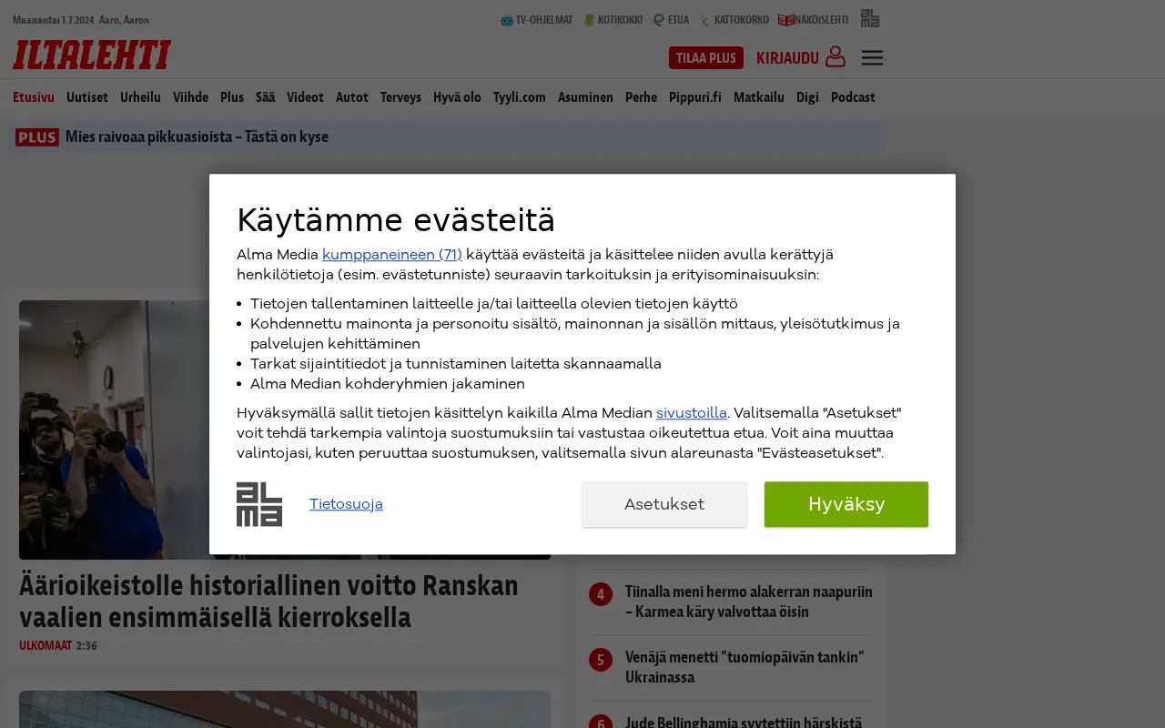 iltalehti.fi in 2024