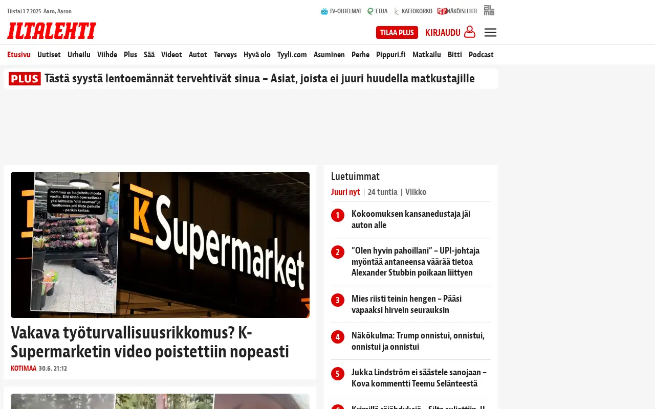 iltalehti.fi in 2025