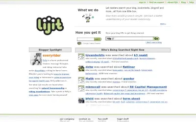 lijit.com in 2007