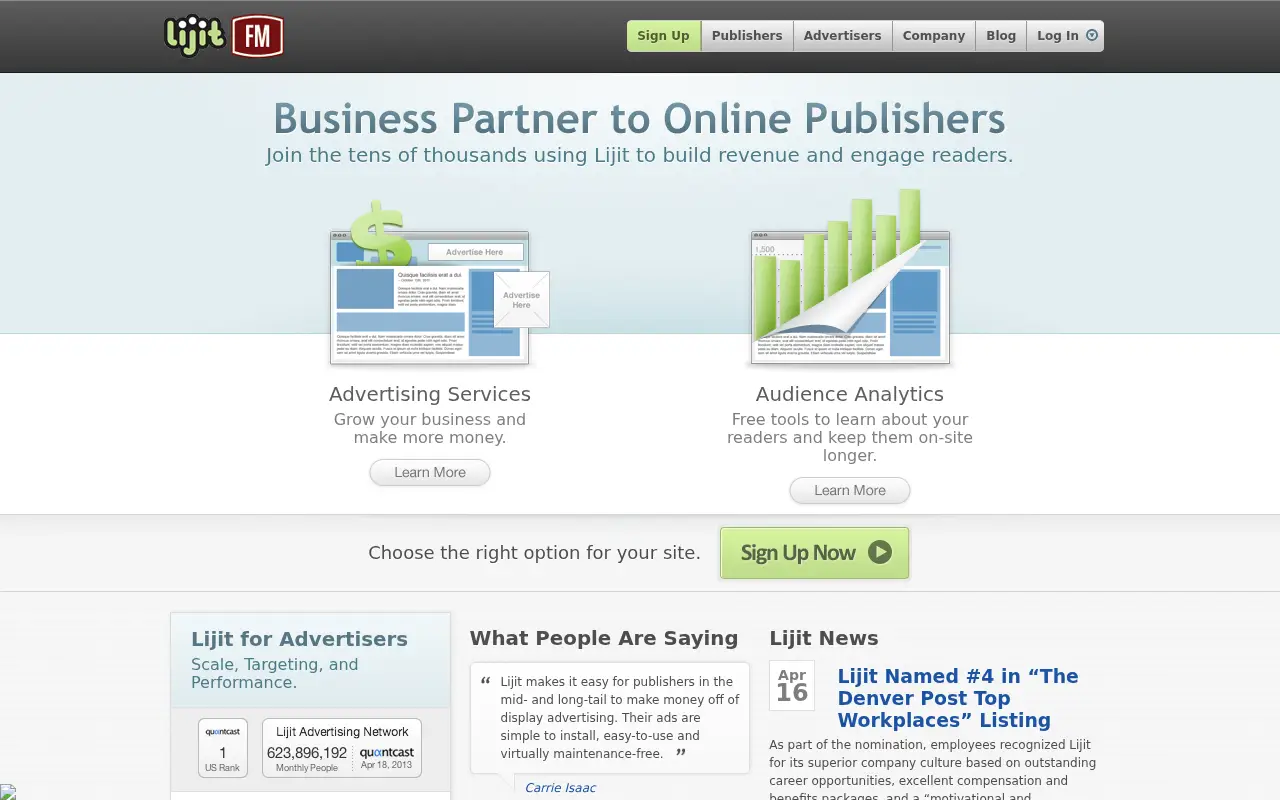 lijit.com in 2013